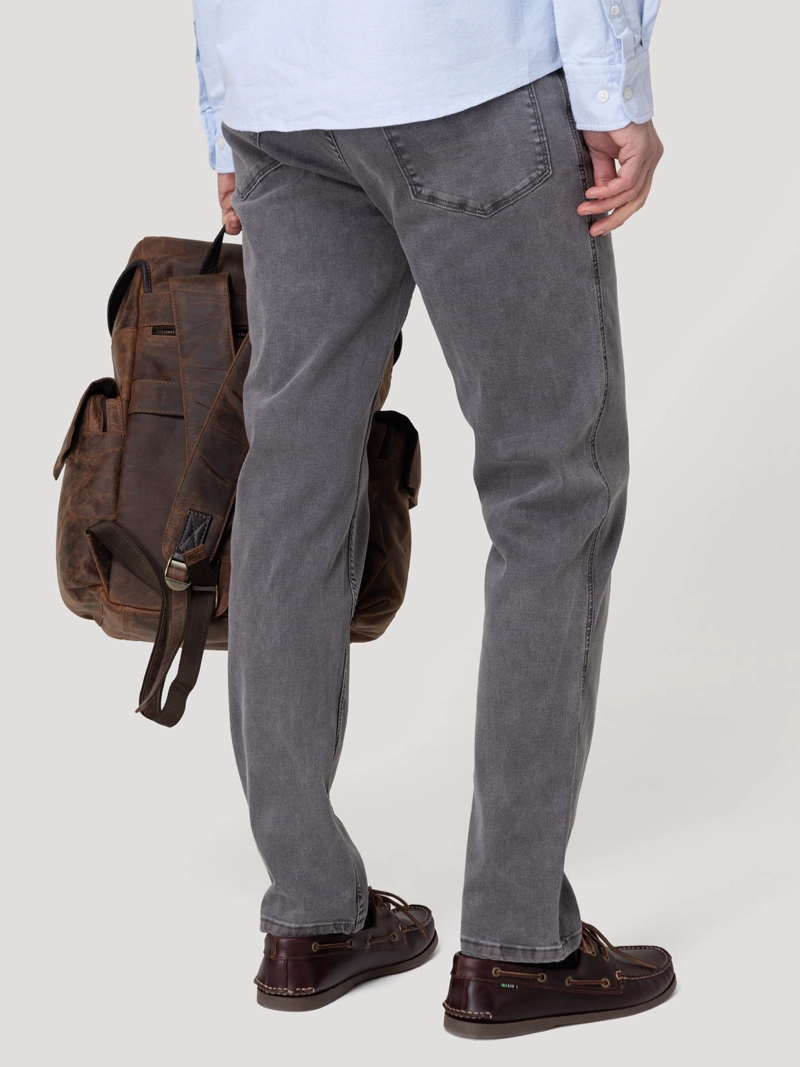 JEANS FIBRAS RECICLADAS HOMBRE BAYCOLOR GRIS ROCKFORD - 6