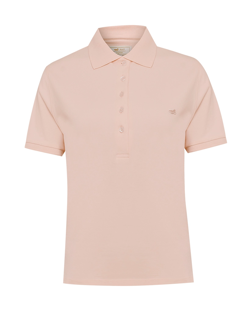 POLERA ALGODON PIMA MUJER SANDIE ROSADO ROCKFORD - 1