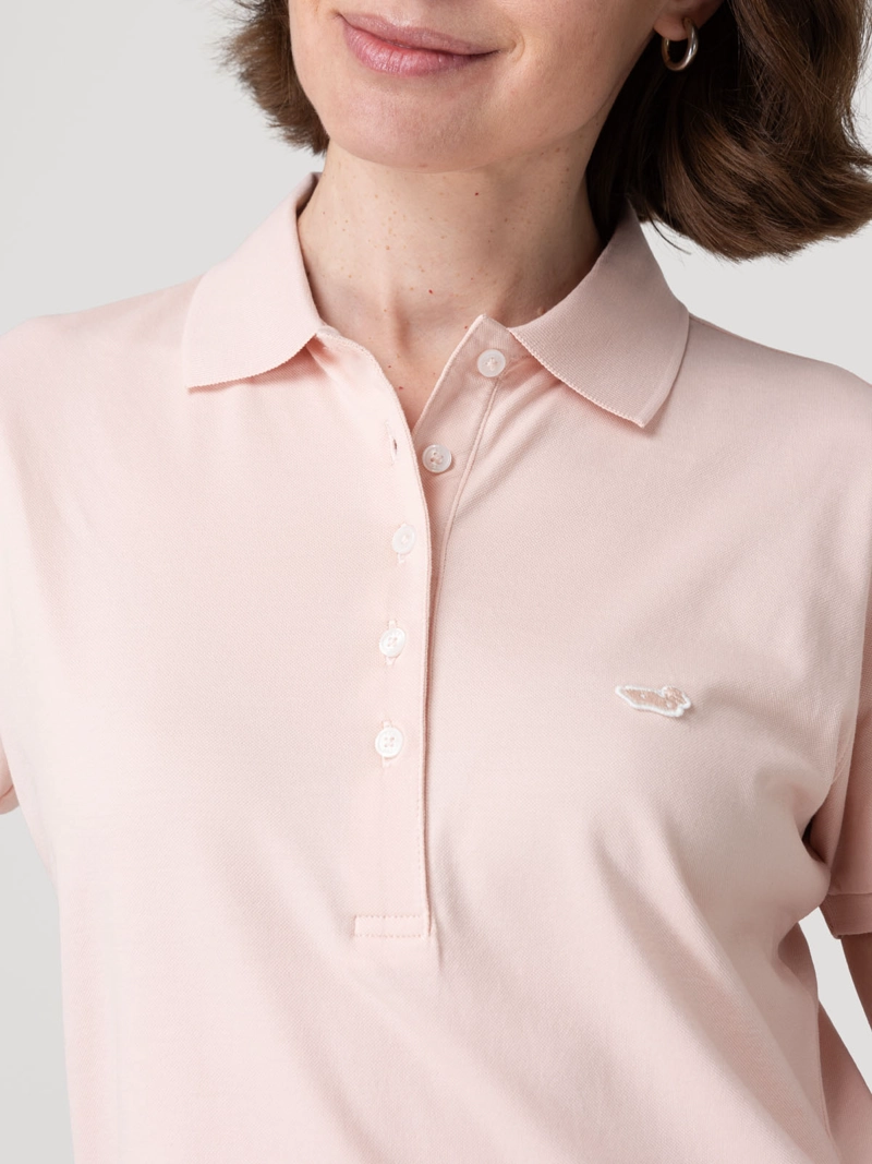 POLERA ALGODON PIMA MUJER SANDIE ROSADO ROCKFORD - 7