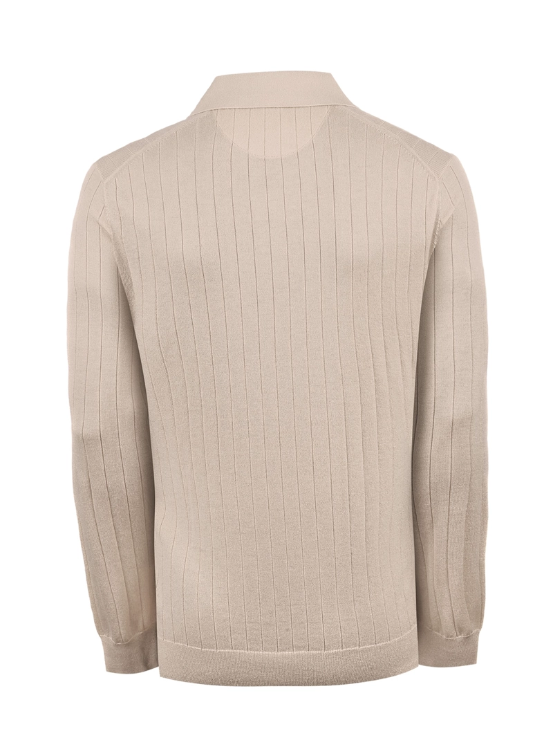 SWEATER LANA MERINO HOMBRE ROCCO BEIGE ROCKFORD - 2