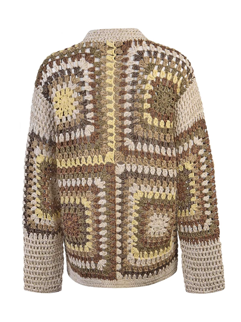 SWEATER ALGODON ORGANICO MUJER LUNIVA BEIGE ROCKFORD - 2