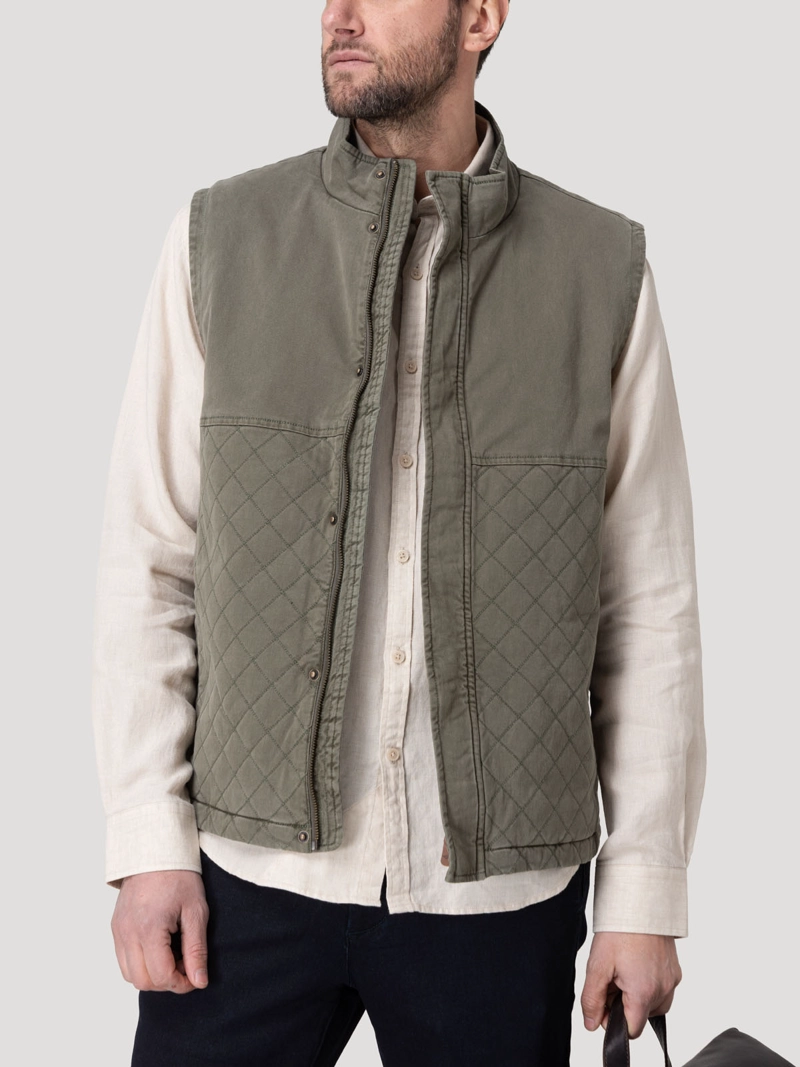 CHAQUETA THERMORE HOMBRE LAURITO VERDE ROCKFORD - 5