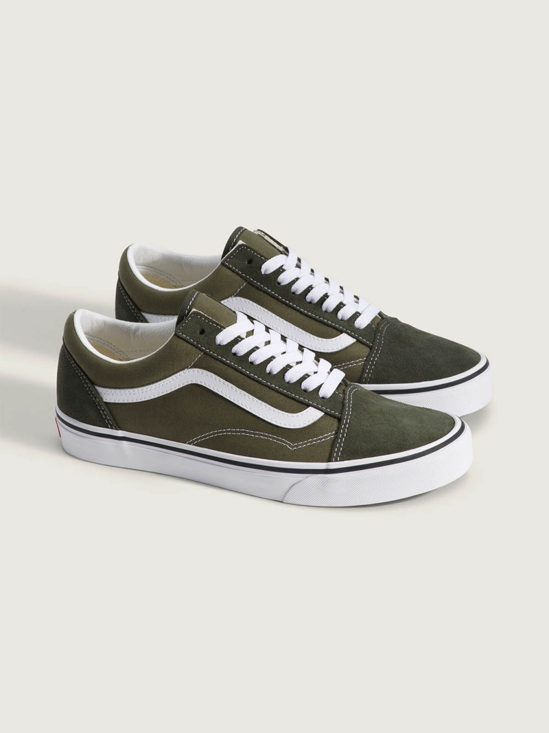 ZAPATILLA ADULTO OLD SKOOL VERDE VANS - 2