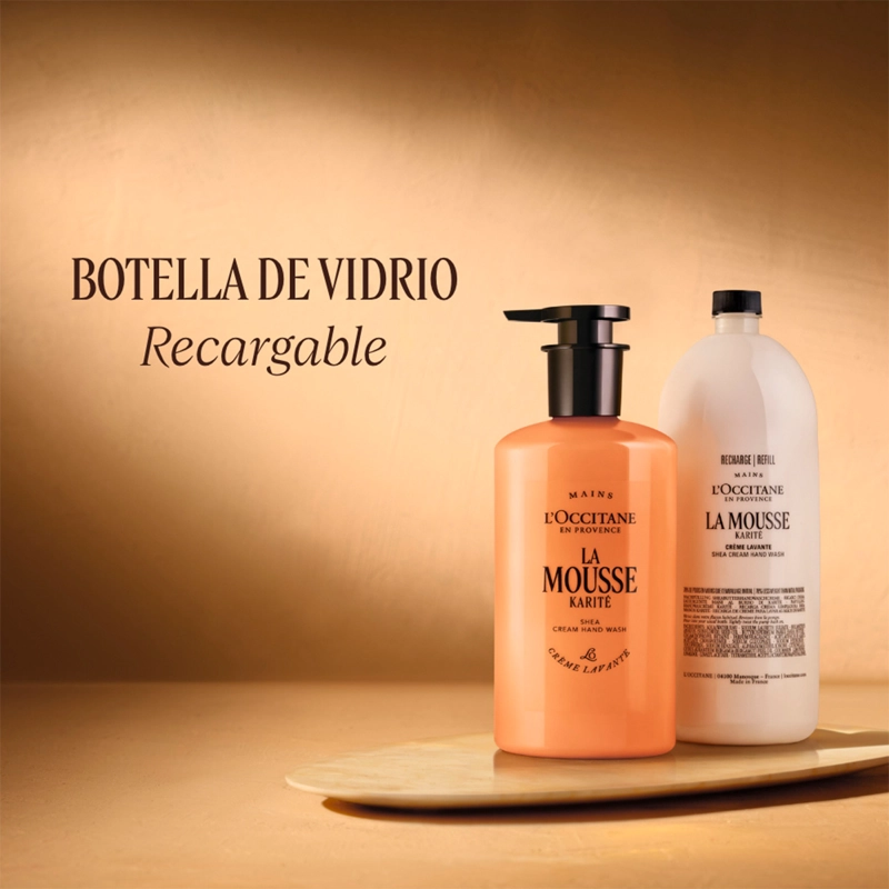 JABON LIQUIDO DE MANOS KARITE  VIDRIO 350 ML - 4