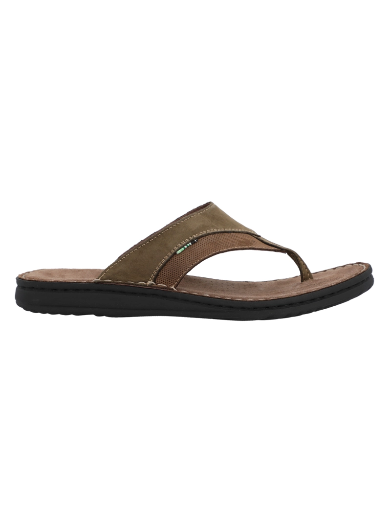 SANDALIA CUERO HOMBRE CURT CAFE  CLARO ROCKFORD - 1