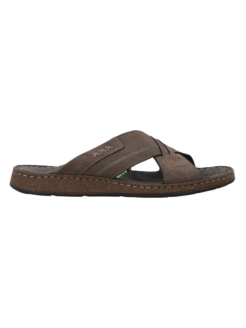 SANDALIA CUERO HOMBRE BAY GRIS ROCKFORD - 1