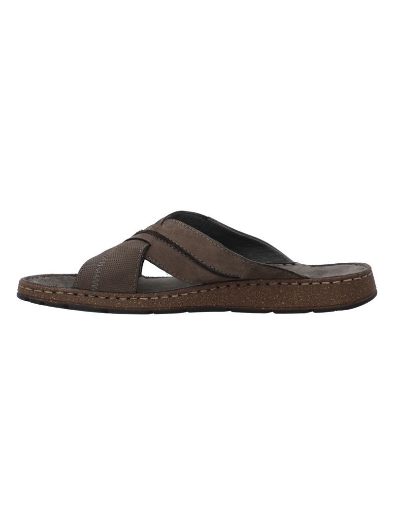 SANDALIA CUERO HOMBRE BAY GRIS ROCKFORD - 6