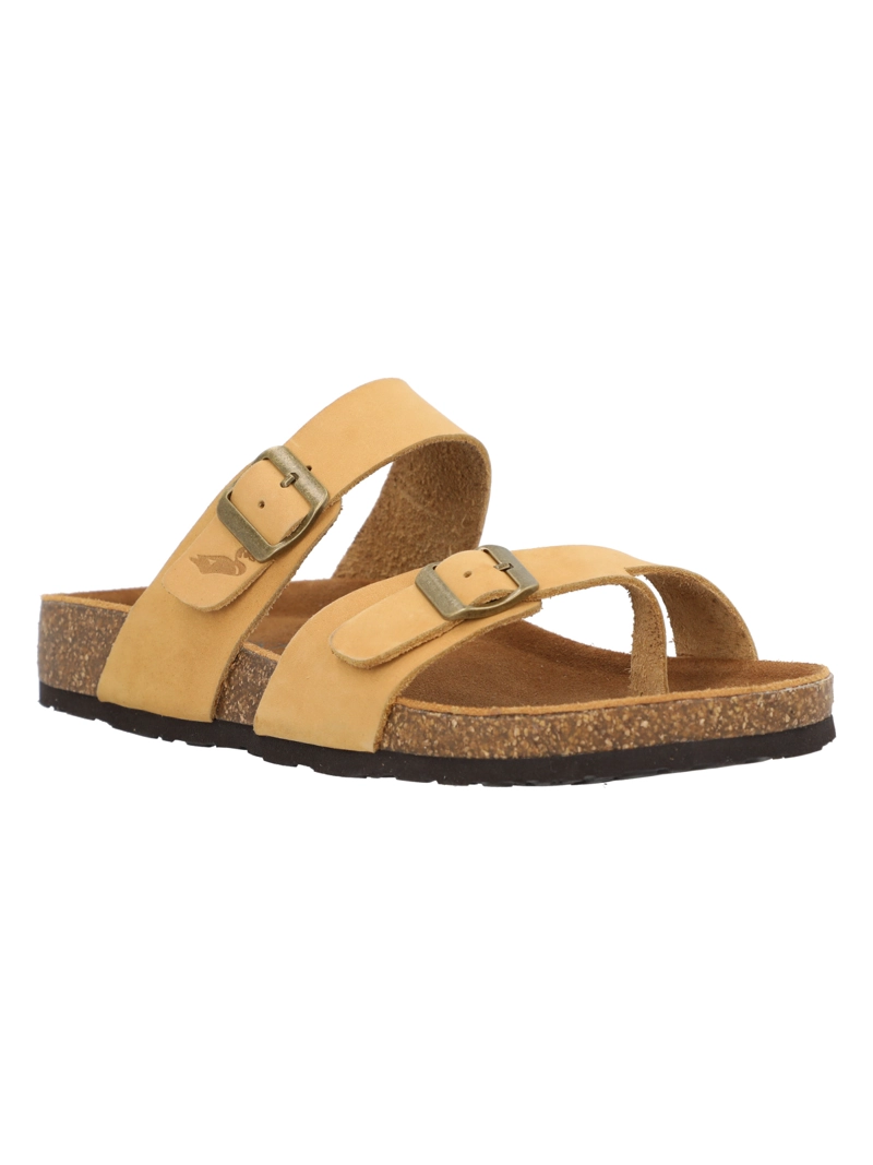 SANDALIA CUERO MUJER ALCUDIA CAMEL ROCKFORD - 2