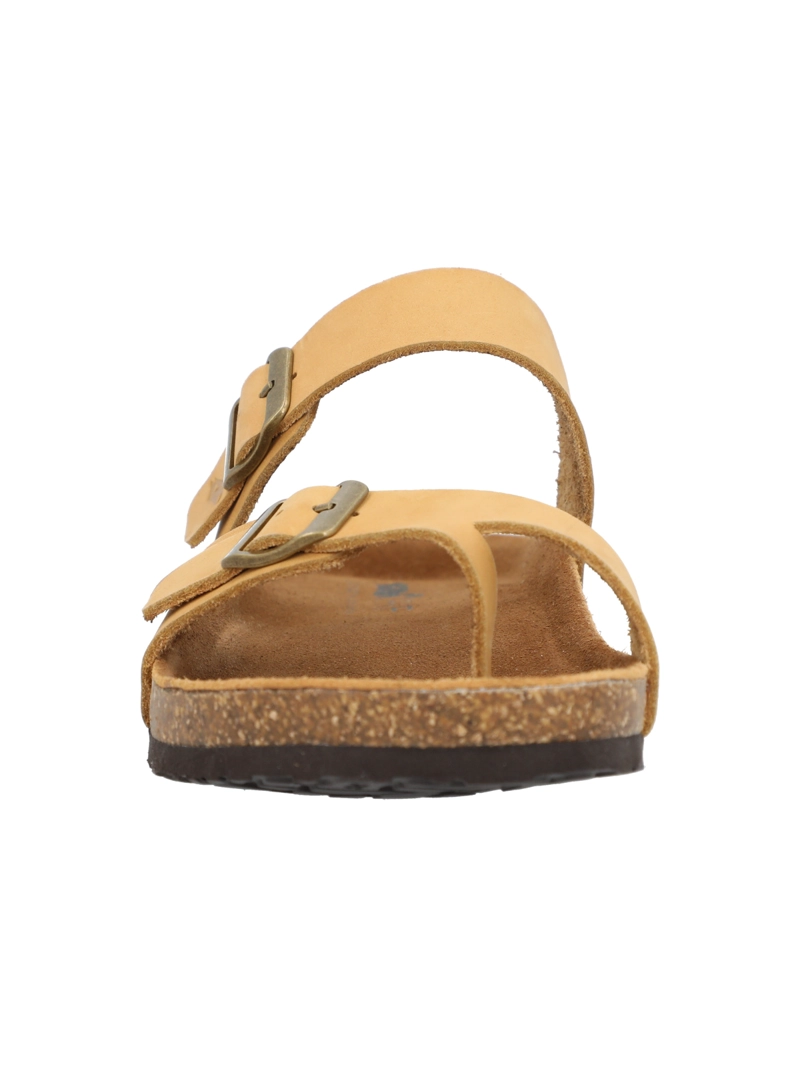 SANDALIA CUERO MUJER ALCUDIA CAMEL ROCKFORD - 4