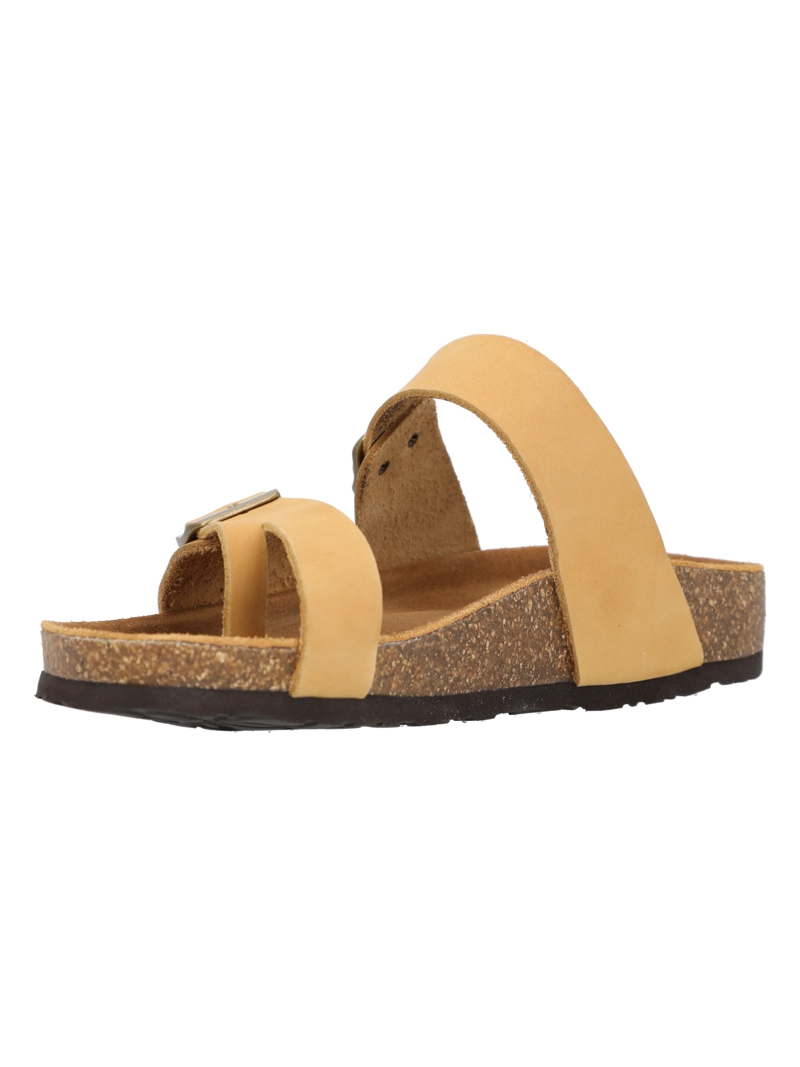 SANDALIA CUERO MUJER ALCUDIA CAMEL ROCKFORD - 5
