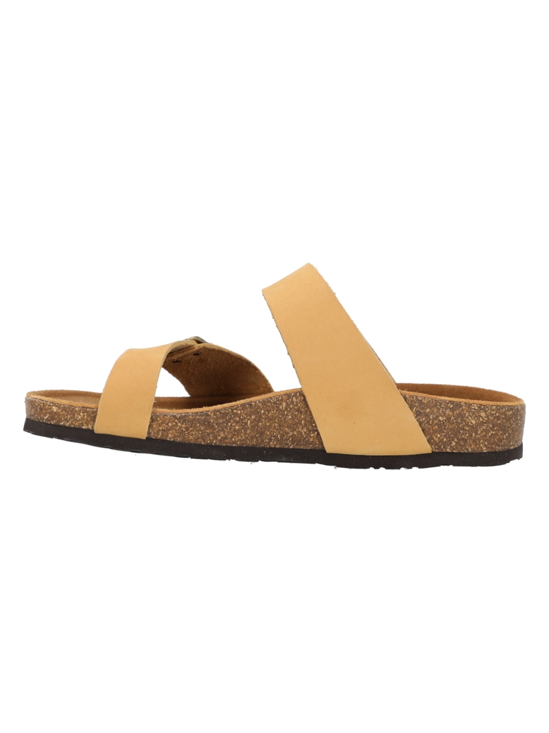 SANDALIA CUERO MUJER ALCUDIA CAMEL ROCKFORD - 6