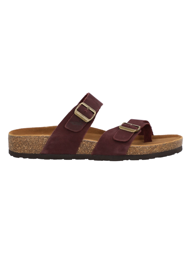 SANDALIA CUERO MUJER ALCUDIA OLIVA ROCKFORD - 1
