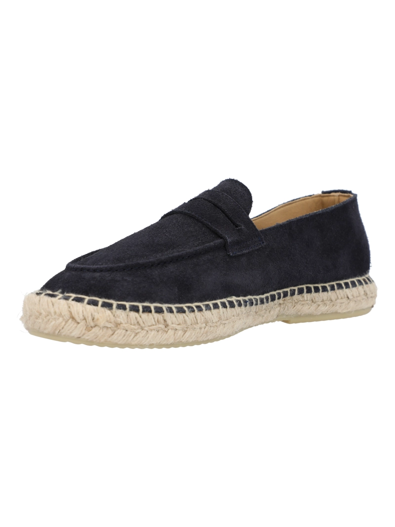 ALPARGATA CUERO HOMBRE MELILLA AZUL MARINO ROCKFORD - 5