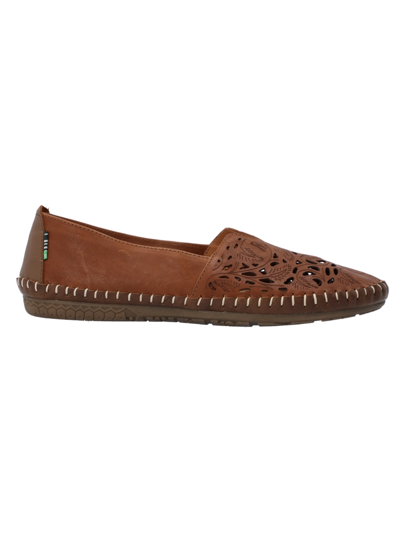 SLIP ON CUERO MUJER HIBISCUS CAFE  ROCKFORD - 1