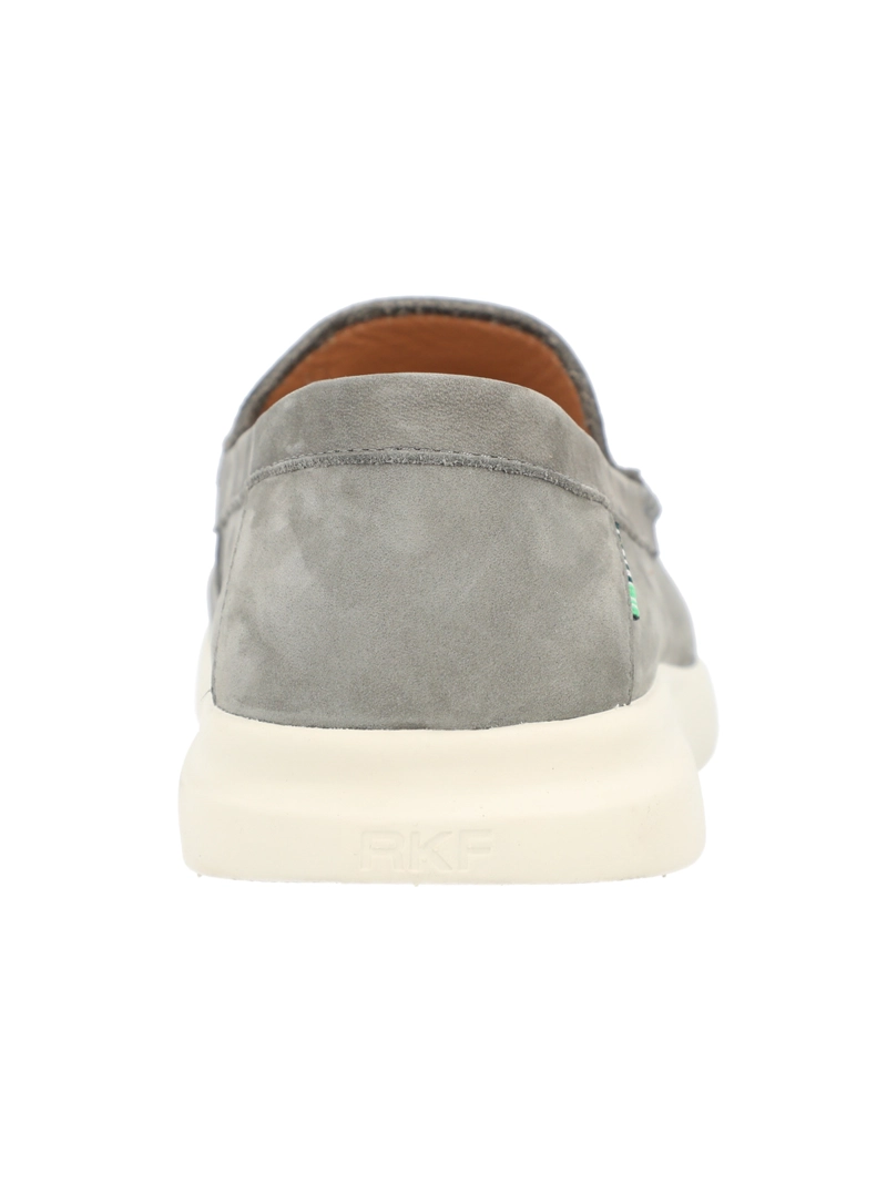 SLIP ON CUERO HOMBRE ANUAR GRIS ROCKFORD - 7
