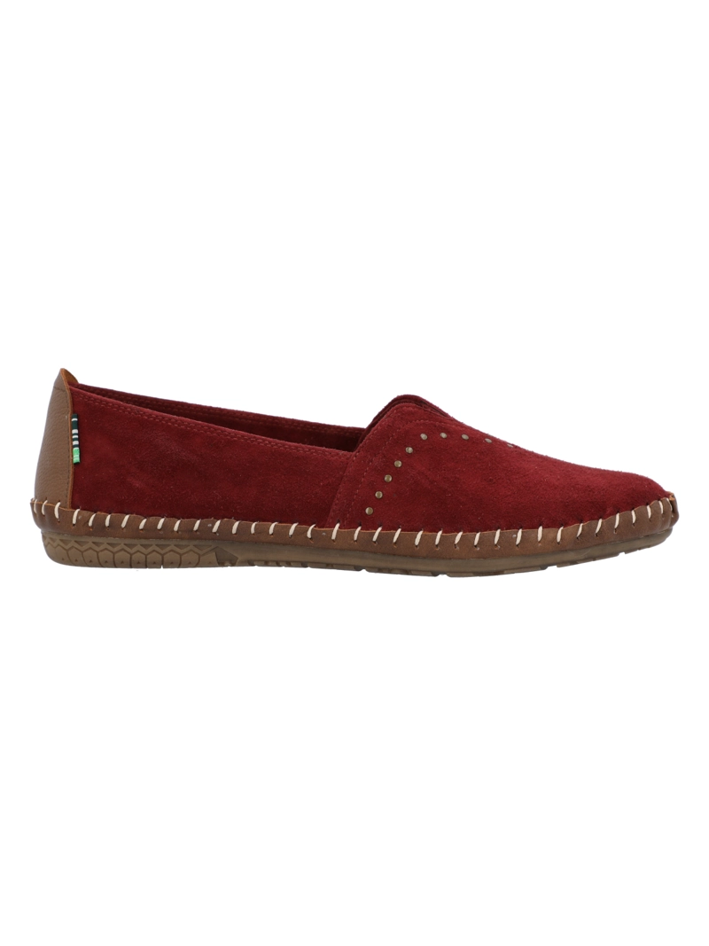 SLIP ON CUERO MUJER LAURIE ROJO ROCKFORD - 1