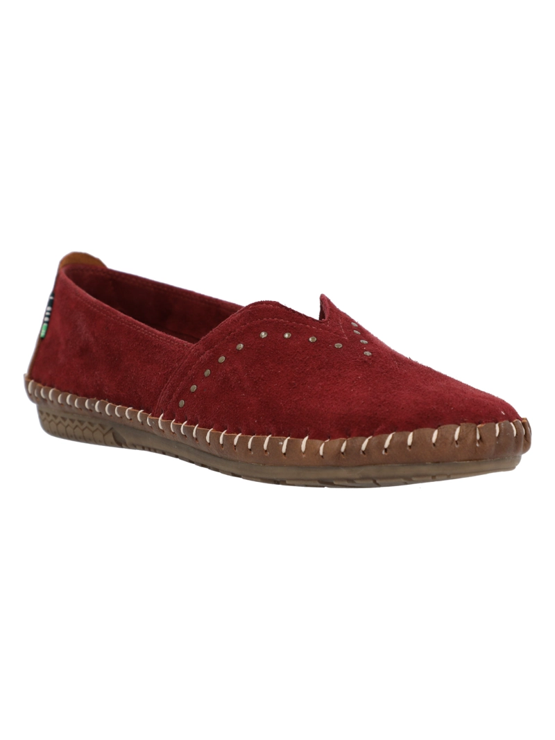 SLIP ON CUERO MUJER LAURIE ROJO ROCKFORD - 2