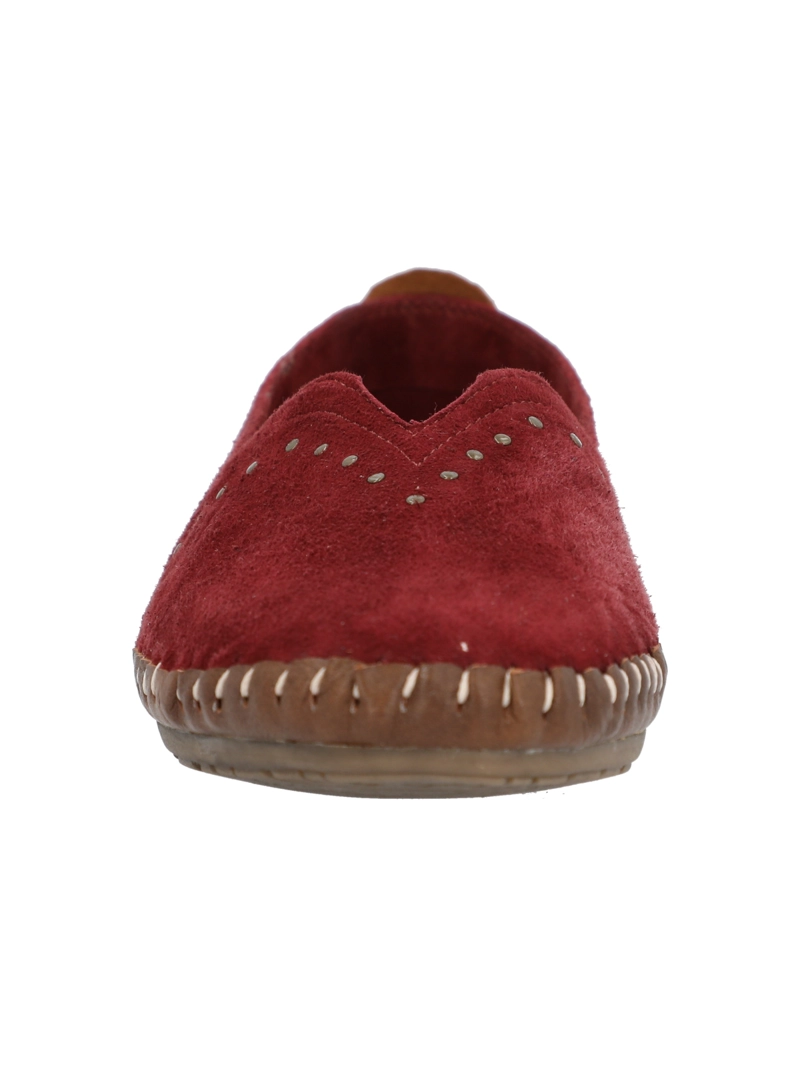 SLIP ON CUERO MUJER LAURIE ROJO ROCKFORD - 4