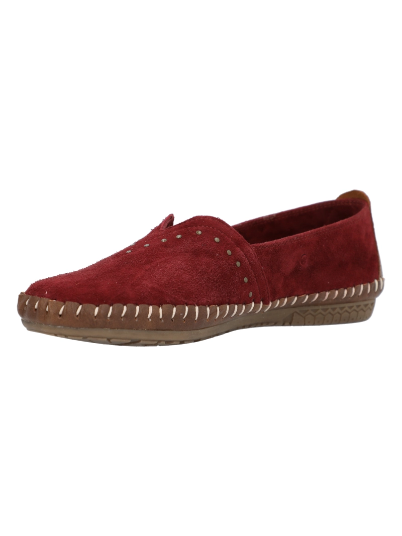 SLIP ON CUERO MUJER LAURIE ROJO ROCKFORD - 5