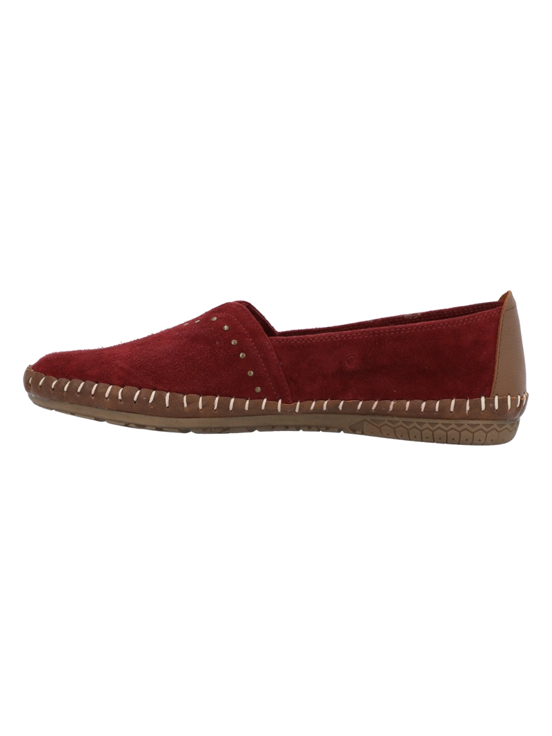 SLIP ON CUERO MUJER LAURIE ROJO ROCKFORD - 6