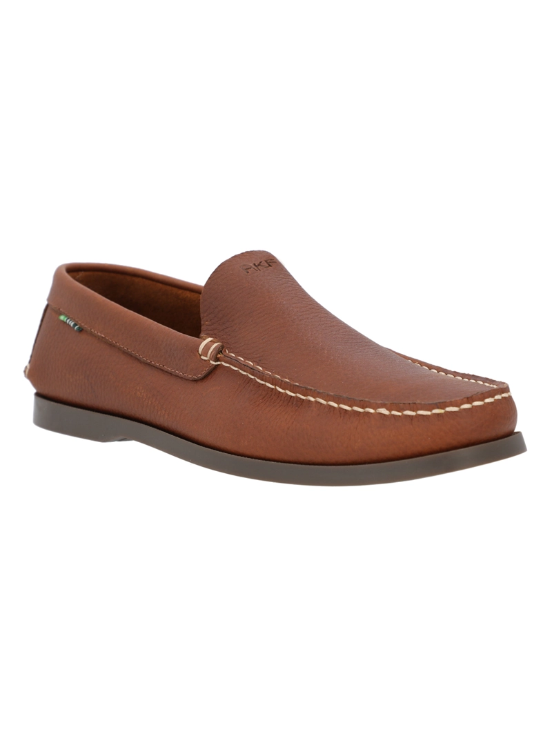 MOCASIN CUERO HOMBRE BOAT SHOV CAFE  ROCKFORD - 2