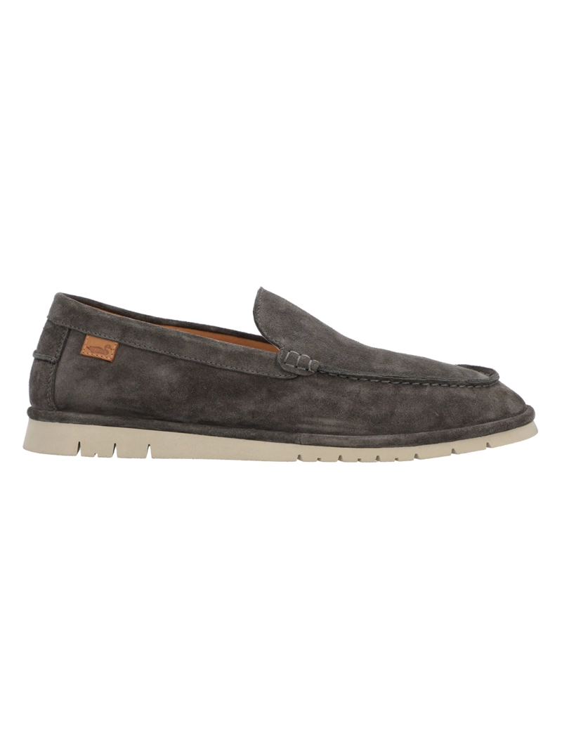 MOCASIN CUERO HOMBRE PIASTRI GRIS ROCKFORD - 1