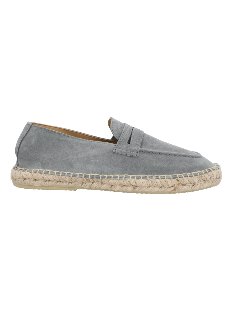 ALPARGATA CUERO HOMBRE MELILLA GRIS ROCKFORD - 1