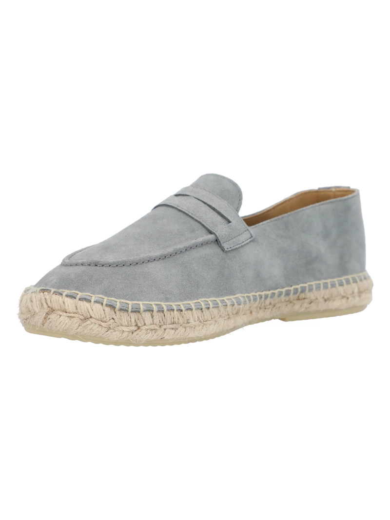 ALPARGATA CUERO HOMBRE MELILLA GRIS ROCKFORD - 5