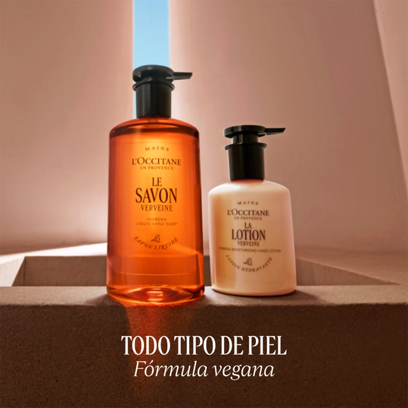 JABON LIQUIDO DE MANOS VERBENA VIDRIO 350 ML - 8