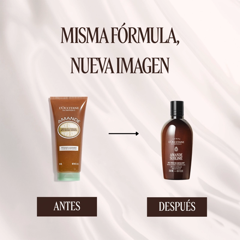 GEL DE DUCHA EXFOLIANTE DE ALMENDRA 250 ML - 6