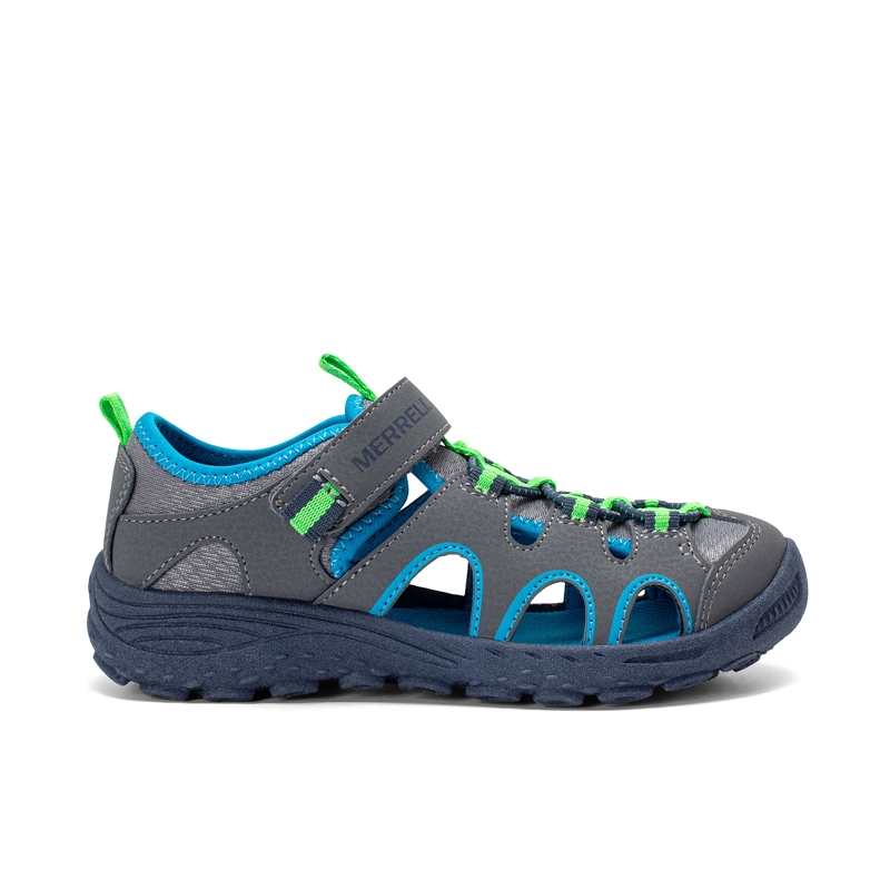 SANDALIA NIÑO GRIS HYDRO TREKKER MERRELL - 1