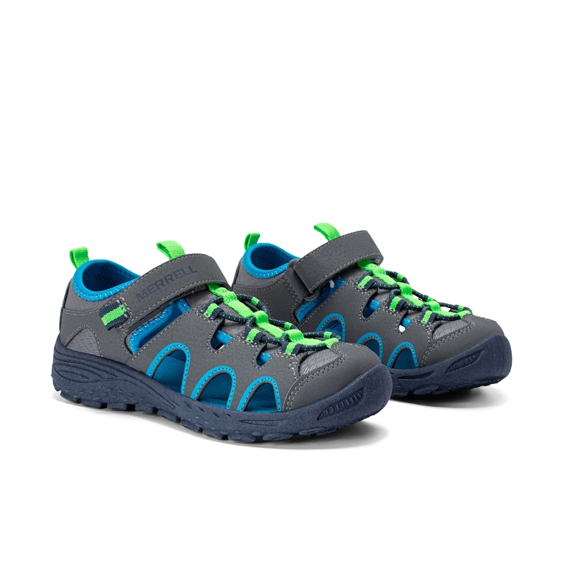 SANDALIA NIÑO GRIS HYDRO TREKKER MERRELL - 5