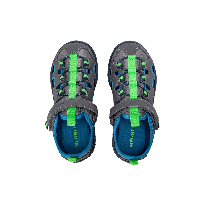 SANDALIA NIÑO GRIS HYDRO TREKKER MERRELL - 6