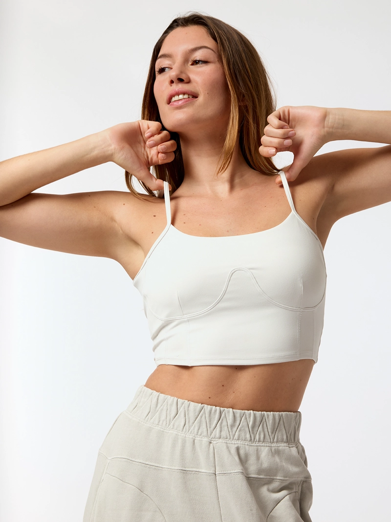 PETO CROP BACKLESS ALOE CRUDO MUJER BSOUL - 1