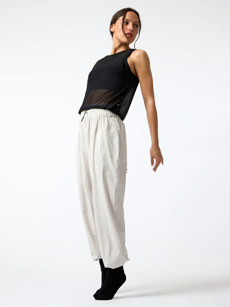 POLERA TANK CROP MESH REC NEGRA MUJER BSOUL - 2