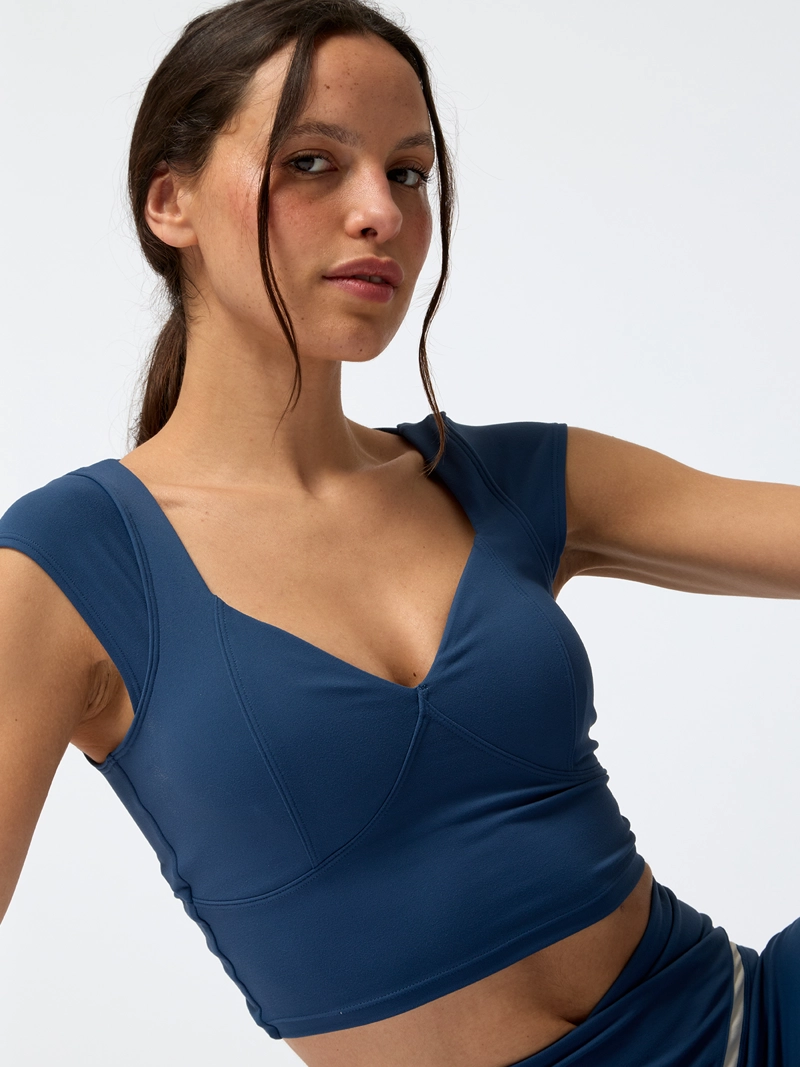 PETO CROP FAY ALOE AZUL MUJER BSOUL - 2