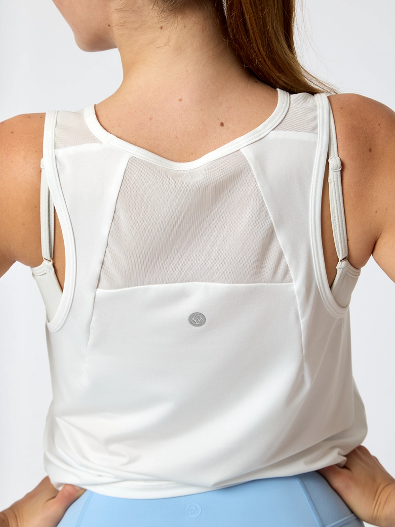 POLERA VEST ZIA REC BLANCA MUJER BSOUL - 5