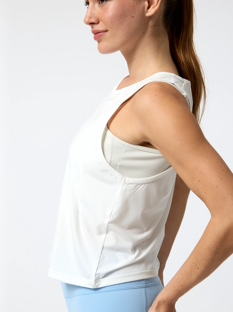 POLERA VEST ZIA REC BLANCA MUJER BSOUL - 6