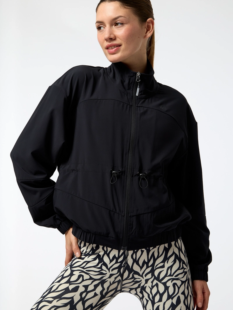 CORTAVIENTO REC NEGRO MUJER BSOUL - 1