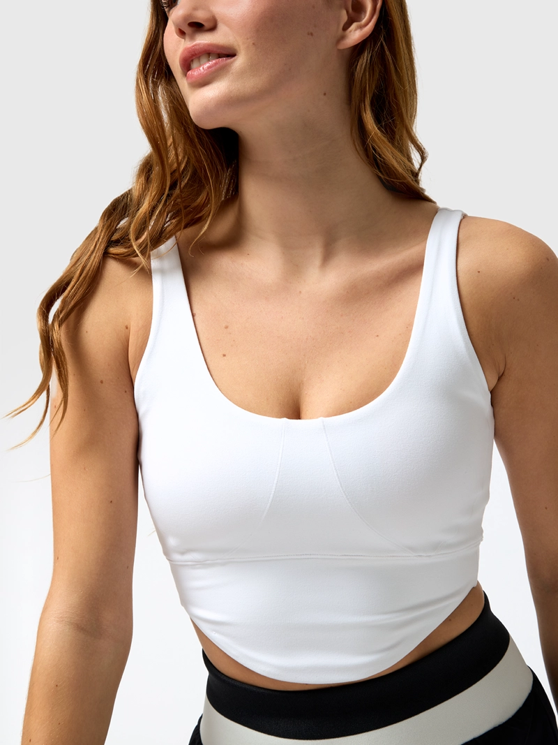 PETO CROP BIANCA ALOE BLANCO MUJER BSOUL - 2