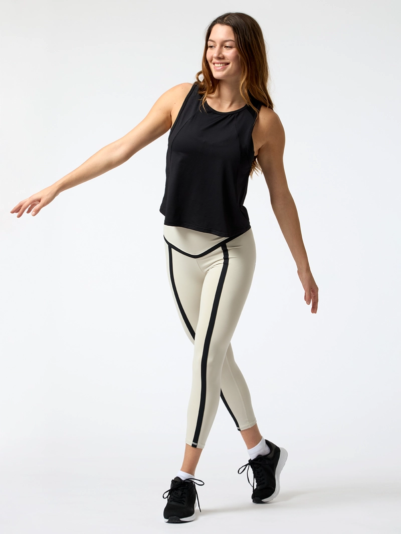 POLERA VEST ZIA REC NEGRA MUJER BSOUL - 1