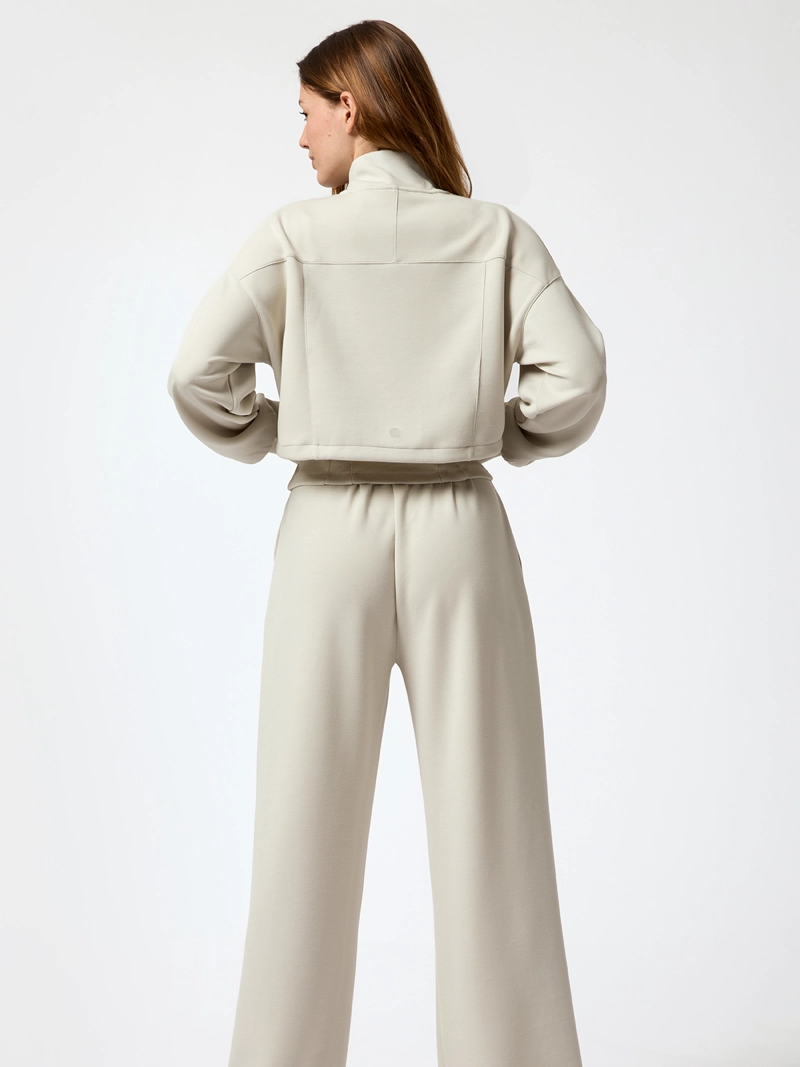POLERON CROP MODAL VERA ALOE GRIS MUJER BSOUL - 7