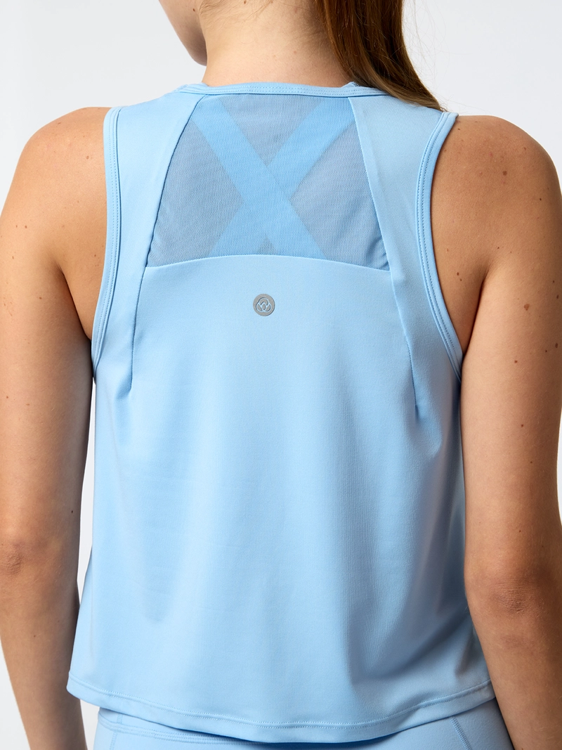 POLERA VEST ZIA REC CELESTE MUJER BSOUL - 4