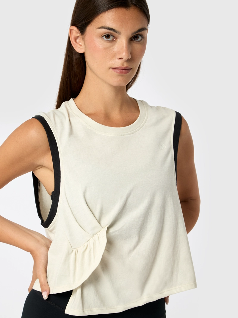 POLERA TANK LOLA ALOE CRUDO MUJER BSOUL - 2
