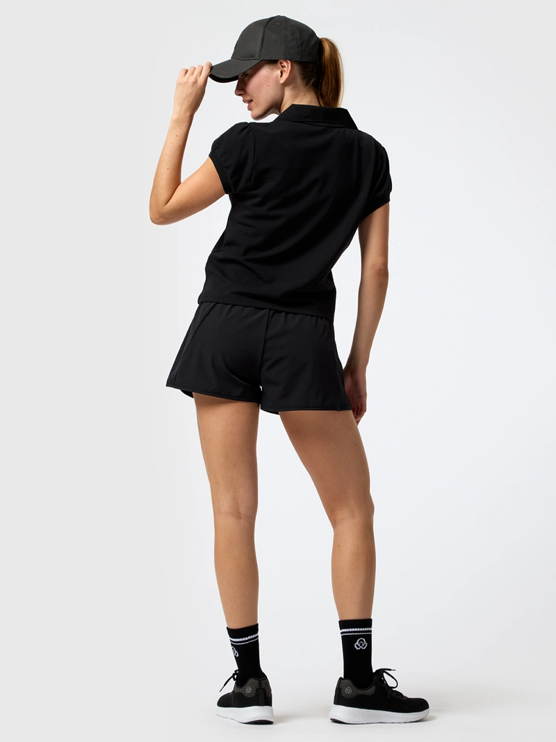 POLERA POLO PIQUE ALOE NEGRO MUJER BSOUL - 7