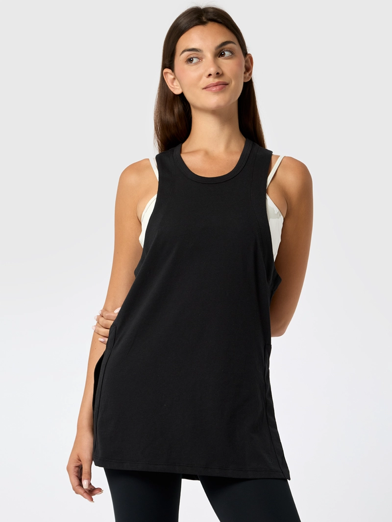 POLERA VEST ASTRID NEGRO MUJER BSOUL - 1