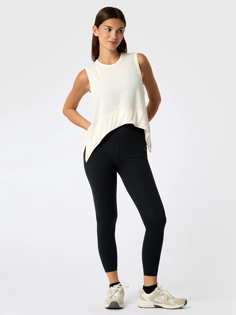 POLERA MODAL VEST ALOE CRUDO MUJER BSOUL - 5