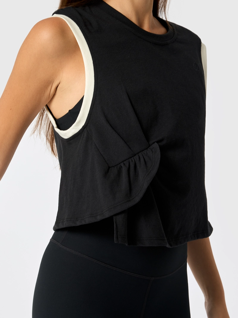 POLERA TANK LOLA ALOE NEGRO MUJER BSOUL - 4