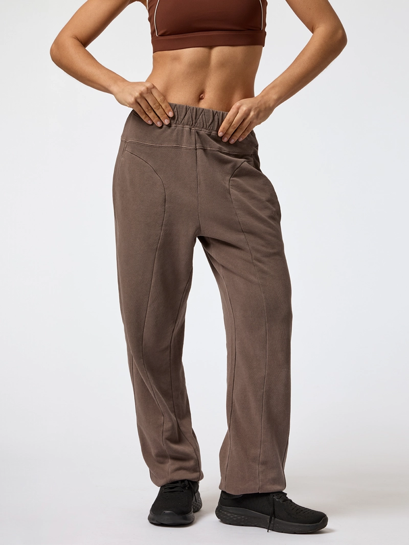 PANTALON ASTRID CAFE  MUJER BSOUL - 1