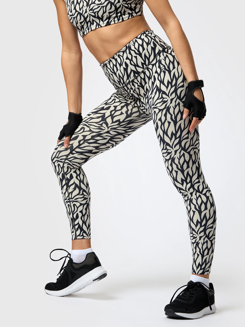 CALZA ANKLE MAYA ALOE ESTAMPADO MUJER  BSOUL - 5